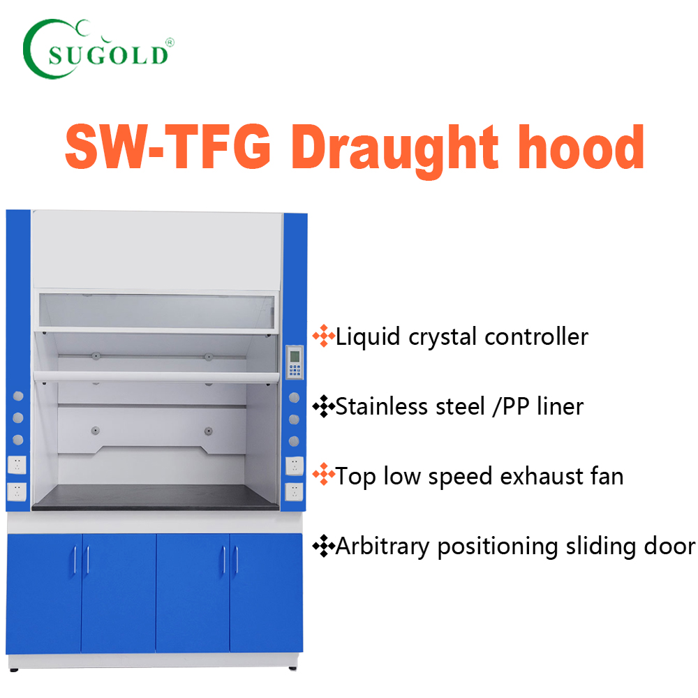 High quality cold-roll steel Fume hood for lab