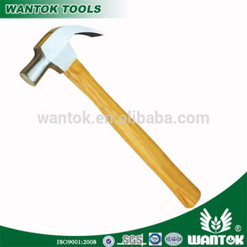 British Type Wooden Handle Claw Hammers