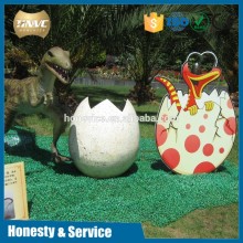 outdoor decoration resin dinosaur egg