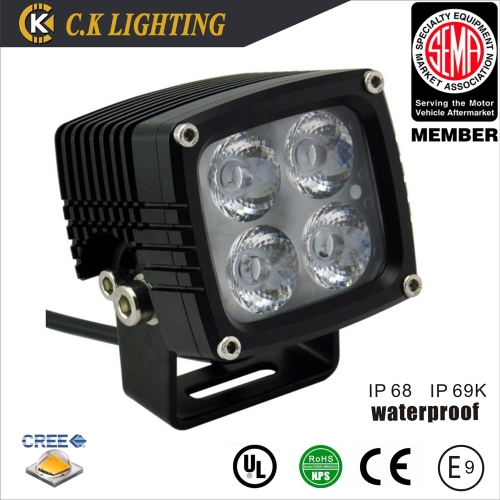 square led work light 27w for vehicle