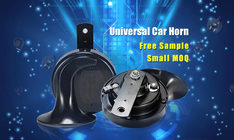 Wholesale Waterproof Auto Parts Horn 12V Loud Dual-Tone Electric Snail Horn Universal
