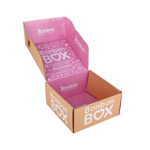 Brown Kraft Cormated Ecommerce Shipping Mailer Box
