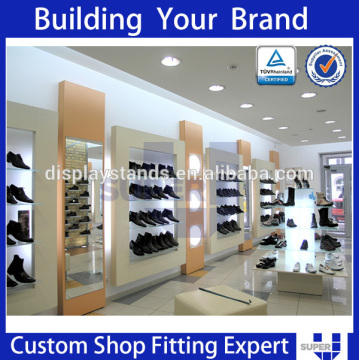 competitive price store display fixtures guangzhou shoes shops