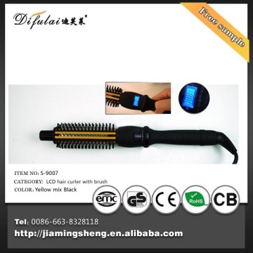 Electric Hair Brush with LCD display Hair Curling Iron Perfect Hair Curler Comb