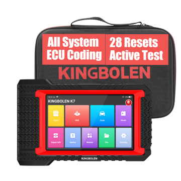 KINGBOLEN K7 7inch Tablet Diagnostic Tool - ECU Coding & Reset Functions