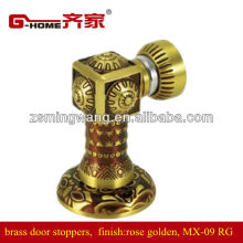 wall mounted luxurious door stops brass door fittings