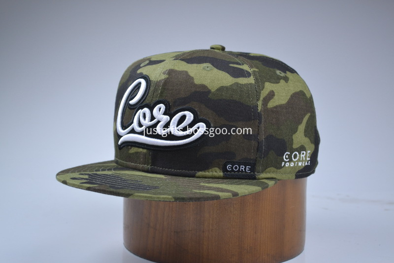 Custom Embroidered Snapback Cotton Cap Camouflage Colour (2)