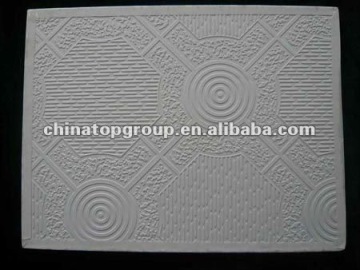 PVC laminated gypsum ceiling tile