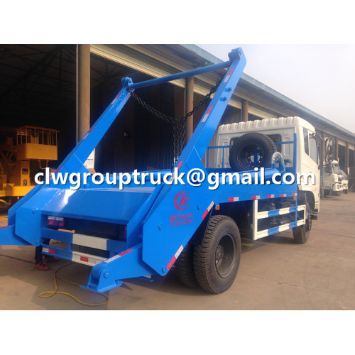 Dongfeng Swing Arm Garbage Truck 4CBM