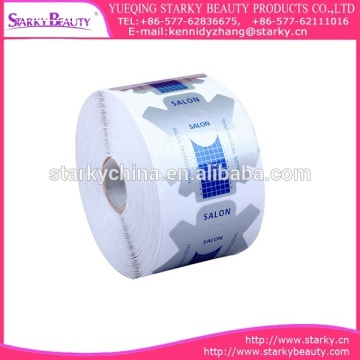 Wholesale nail care system nail forms 500 pieces roll