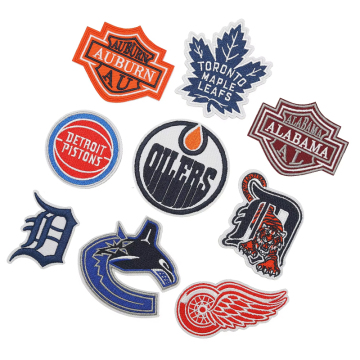 Hot Sale Custom Logo Iron-on Patches for Hats & Clothes - Hockey Patches