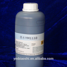2015 Best sell eco solvent based quick-drying black,red,yellow,white printing dye ink(YM-1110)