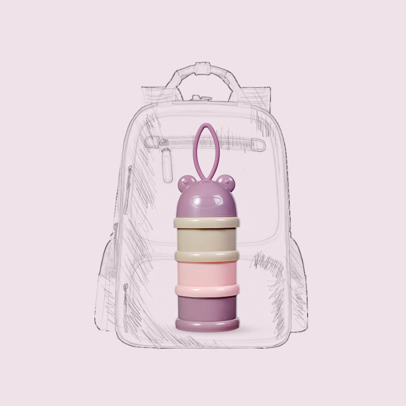 Portable Bottle Plastic Travel Best Storage Holder Box Baby Formula Powder Dispenser Milk Container