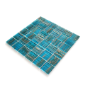 Glass mosaic tiles for swimming pool