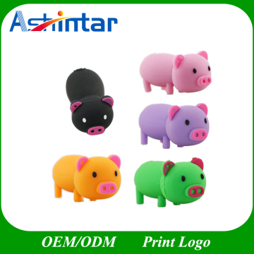 Cartoon USB Pendrive Thumbdrive Pig USB Flash Drive