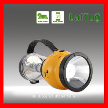 Wholesale plastic multi-function solar led camping light rechargable