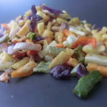 South Korea hot sell mixed vacuum fried vegetables
