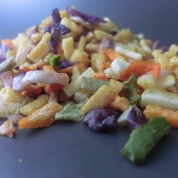 South Korea hot sell mixed vacuum fried vegetables