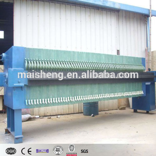 Plate And Frame Filter Press For Urban Sewage Sludge Treatment