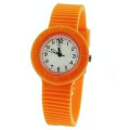 Very light silicone quartz watch