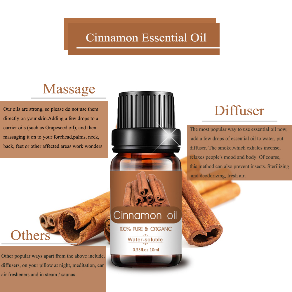 2022 Aroma Diffuser Cinnamon Essential Oil For Weight Loss