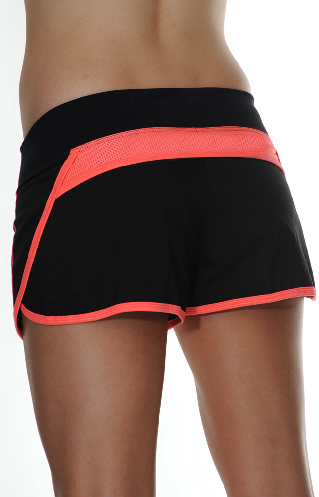 Polyester Spandex Dri Fit Custom Women Sports Apparel Running Short