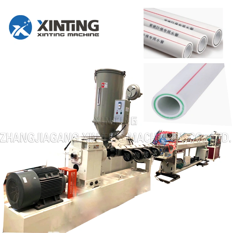 Plastic PPR PE Pipe Production Line / Extrusion Machine