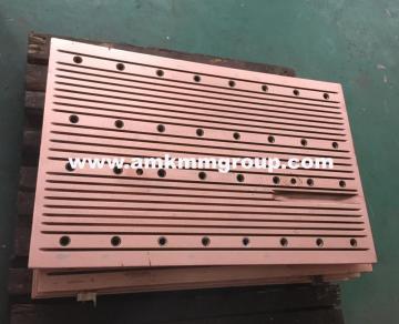 Copper mould plate