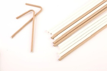 Compostable disposable drinking straw