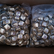 promotion metal cow bell for wine decoration