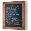 Wooden Wall Hanging Chalkboard With Solid Wood Frame