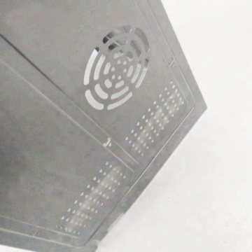 Sheet Metal plate parts by laser cutting bending