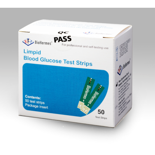 Limpide bloedglucoseteststrip