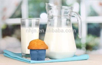 New design wolf shaped silicone cake mold with great price