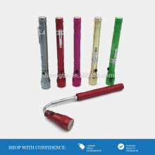 random color telescoping magnet flashlight car tool light