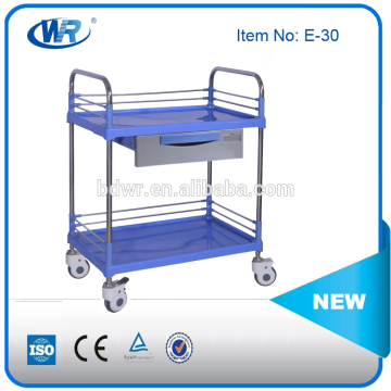 ABS instrument trolley with one drawer