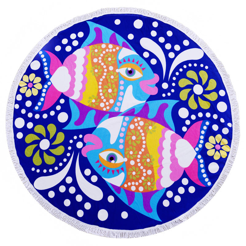 Round Beach Towels