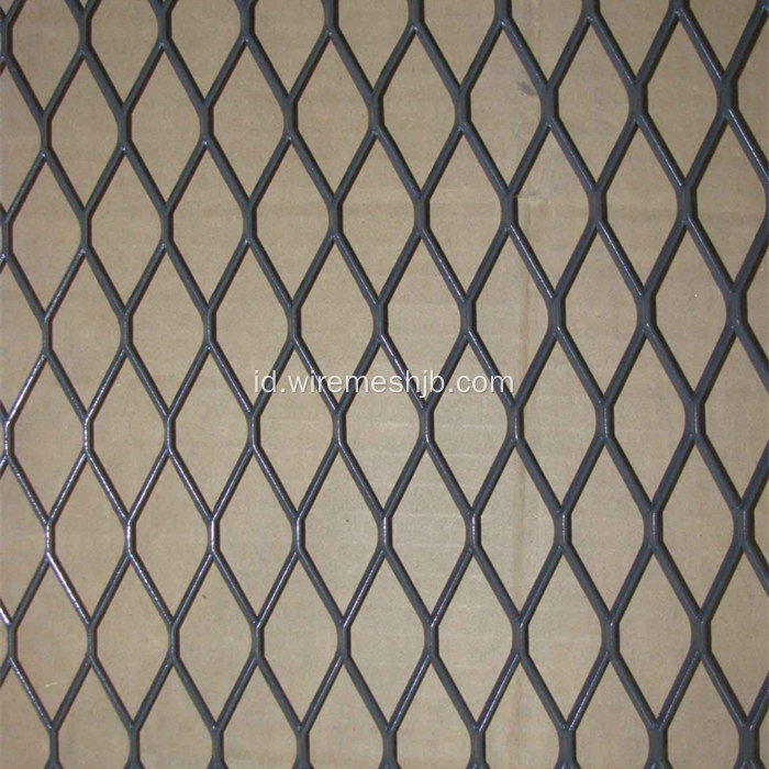 Diamond Hole Hot mencelupkan Galvanized Expanded Metal Mesh