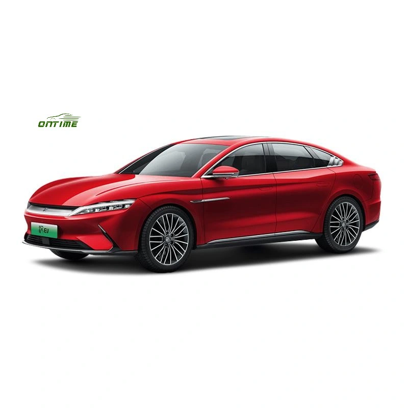 Ontime Red Chinese Best Electric Car High Battery Life Family Electric Vehicle Cheapest New Cars Han EV Electric Car with Wholesale Price