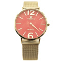 Ultra Thin Stone Dial For Couple Wrist Watch