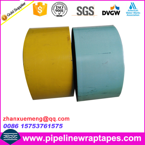 पाइप wraping polyethylene anticorrosion चिपकने वाला टेप