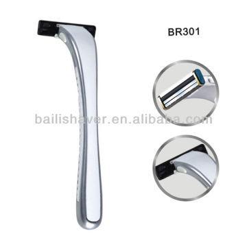 Metal razor handle Metal shaving razor