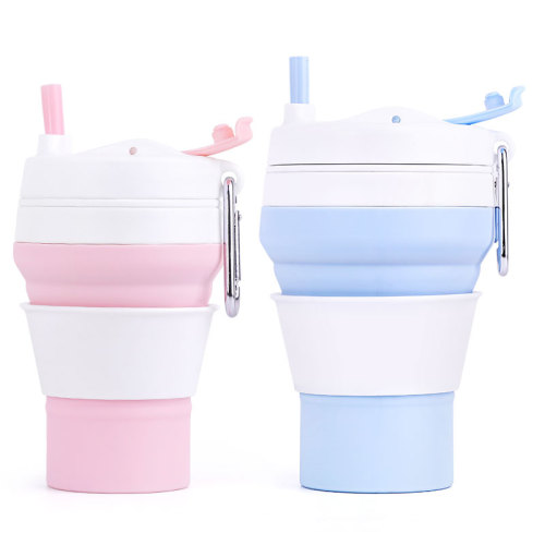 collapsible reusable foldable silicone reusable coffee cup cheap wholesale