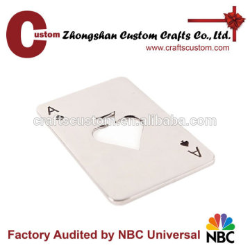 Promotional gifts expert factory custom logo credit card bottle opener