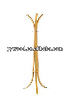 Wooden Standing Coat Rack