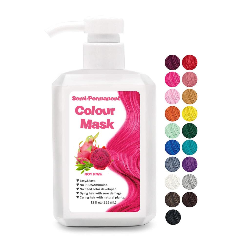 Semi Permanent Hair Color Conditioner Pink Hair Color