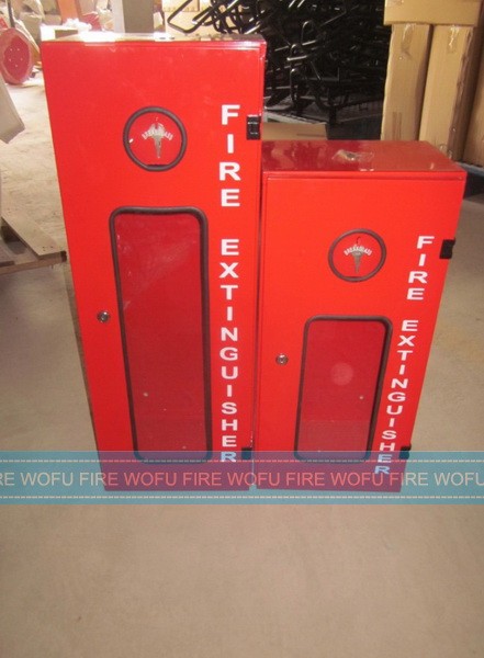 5-9KG single steel fire fighting extinguisher cabinet