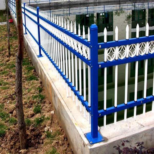 DM-galvanized picket weld fence/Ornamental Iron steel