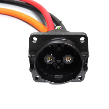 Car Side DC CHAdeMO Socket for 125A Electric Vehicle Charging Connector