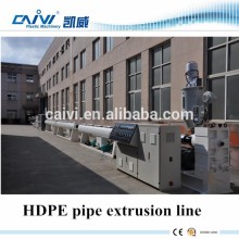 PE water supplying pipe plastic machine extrusion manufacturing line